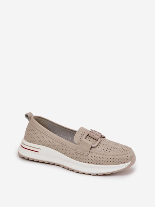 Mokasinai Step in style  (smėlio spalvos) - Bateliai, Mokasinai