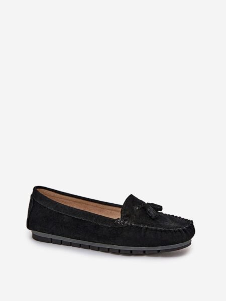Mokasinai Step in style  (juoda) - Bateliai, Mokasinai