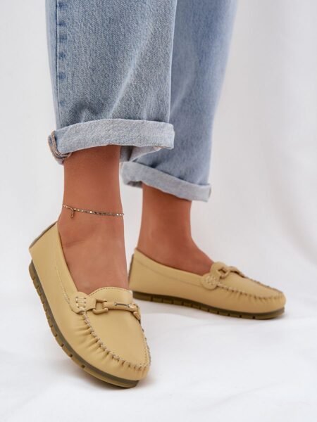 Mokasinai Step in style  (geltona) - Bateliai, Mokasinai
