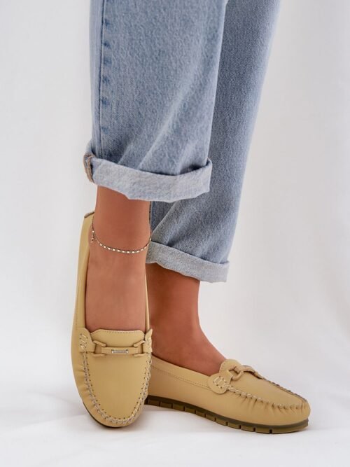 Mokasinai Step in style  (geltona) - Bateliai, Mokasinai