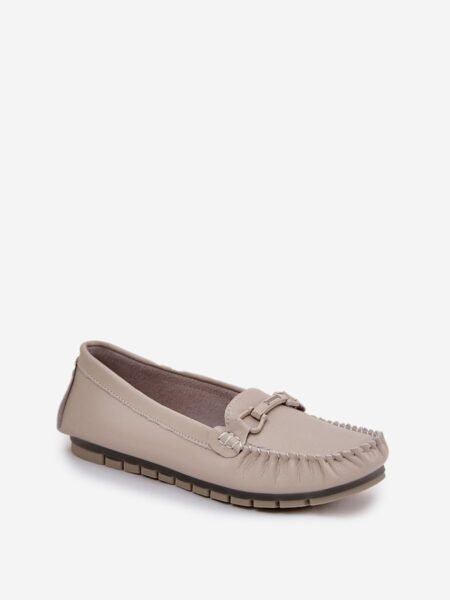 Mokasinai Step in style  (smėlio spalvos) - Bateliai, Mokasinai