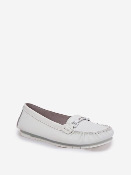 Mokasinai Step in style  (balta) - Bateliai, Mokasinai