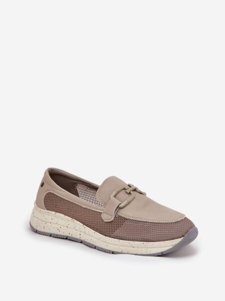 Mokasinai Step in style  (pilka) - Bateliai, Mokasinai