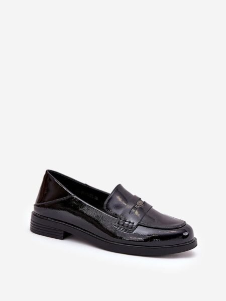 Mokasinai Step in style  (juoda) - Bateliai, Mokasinai