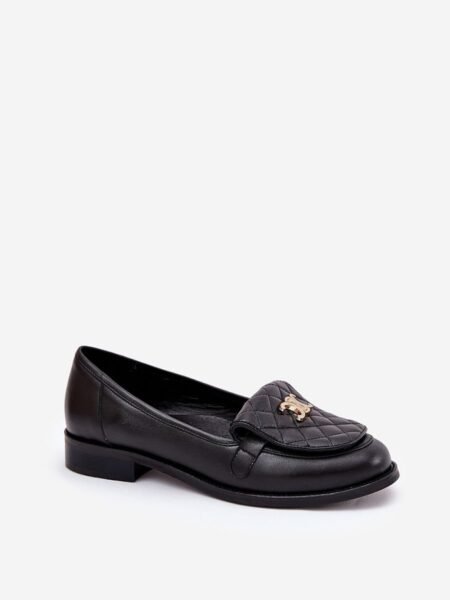 Mokasinai Step in style  (juoda) - Bateliai, Mokasinai