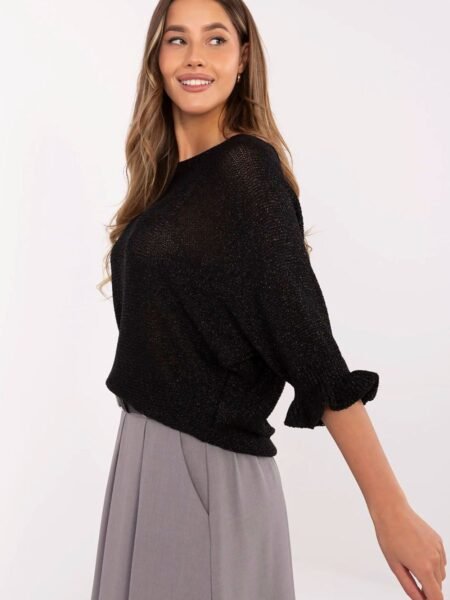 Megztinis Italy Moda  (juoda) - Megztiniai, Megztiniai