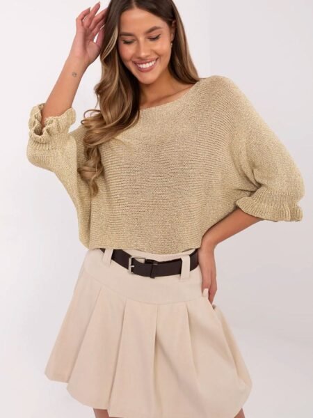 Megztinis Italy Moda  (geltona) - Megztiniai, Megztiniai