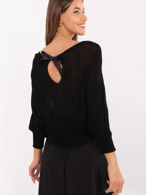 Megztinis Italy Moda  (juoda) - Megztiniai, Megztiniai