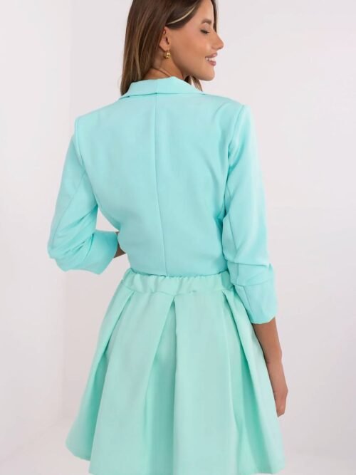 Trumpas sijonas Italy Moda  (žalias) - Mini, Sijonai