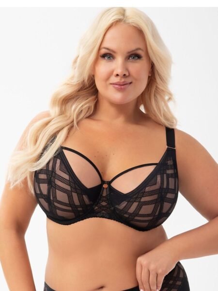 Minkšta liemenėlė Gorsenia Lingerie  (juoda) - Liemenėlės, Minkštos, pusiau minkštos