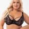 Minkšta liemenėlė Gorsenia Lingerie  (juoda) - Liemenėlės, Minkštos, pusiau minkštos