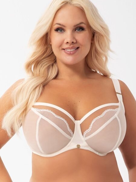 Minkšta liemenėlė Gorsenia Lingerie  (smėlio spalvos) - Liemenėlės, Minkštos, pusiau minkštos