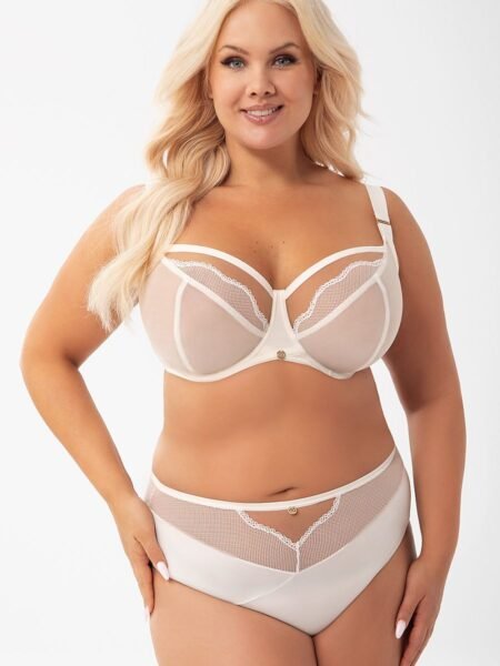 Minkšta liemenėlė Gorsenia Lingerie  (smėlio spalvos) - Liemenėlės, Minkštos, pusiau minkštos