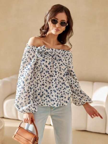 Palaidinė Roco Fashion  (tamsiai mėlyna) - Marškinėliai, Palaidinės, tunikos