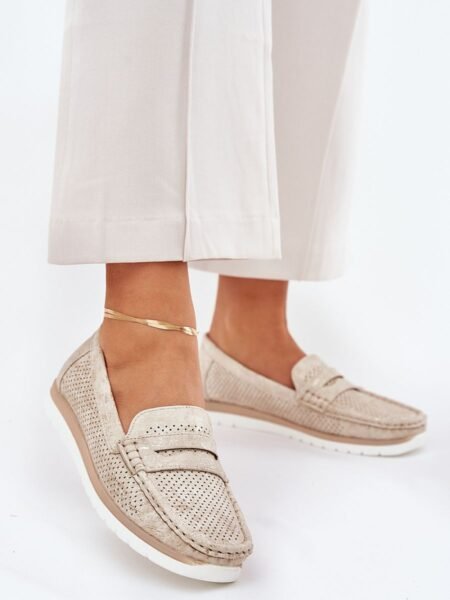 Mokasinai Step in style  (pilka) - Bateliai, Mokasinai