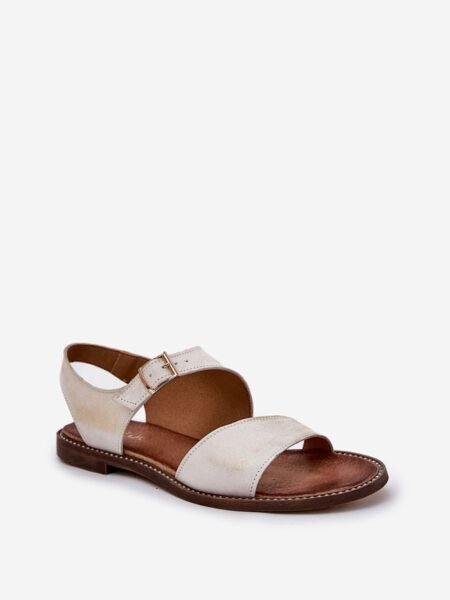 Sandalai Step in style  (geltona) - Plokščiapadžiai, Šlepetės, basutės