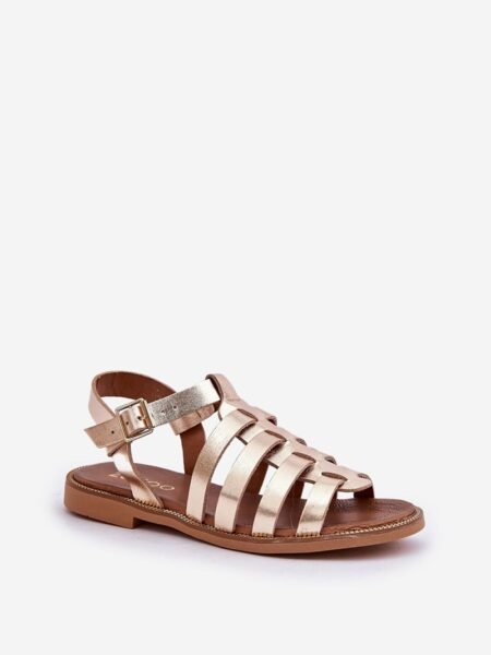 Sandalai Step in style  (geltona) - Plokščiapadžiai, Šlepetės, basutės