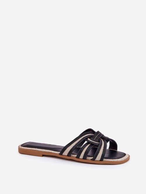 Šlepetės Step in style  (juoda) - Plokščiapadžiai, Šlepetės, basutės