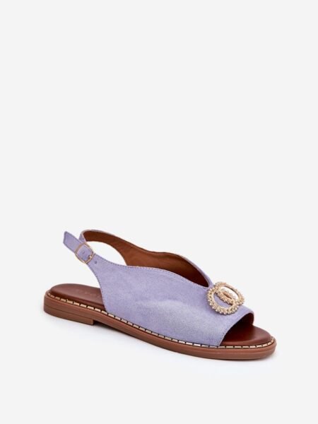 Sandalai Step in style  (mėlyna) - Plokščiapadžiai, Šlepetės, basutės