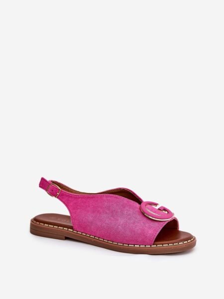 Sandalai Step in style  (rožinė) - Plokščiapadžiai, Šlepetės, basutės