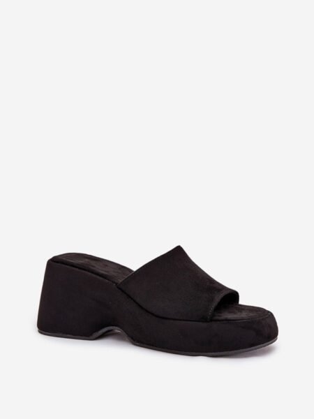 Šlepetės Step in style  (juoda) - Šlepetės, basutės, Su platforma