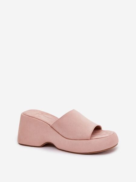 Šlepetės Step in style  (rožinė) - Šlepetės, basutės, Su platforma