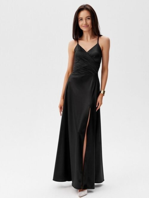 Ilga suknelė Roco Fashion  (juoda) - Suknelės, Vakarinės