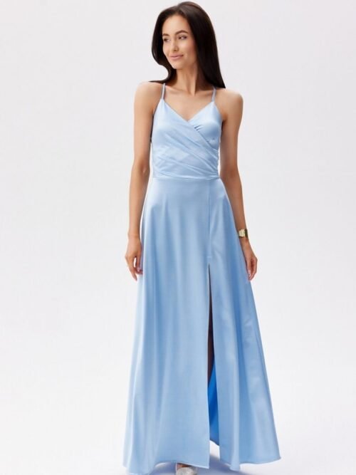 Ilga suknelė Roco Fashion  (žydra) - Suknelės, Vakarinės