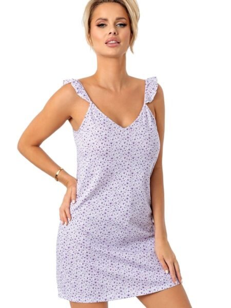 Naktiniai marškiniai Donna  (violetinė) - Naktiniai marškiniai