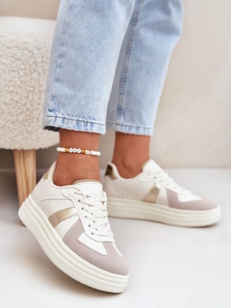 Laisvalaikio batai Step in style  (smėlio spalvos) - Laisvalaikio batai