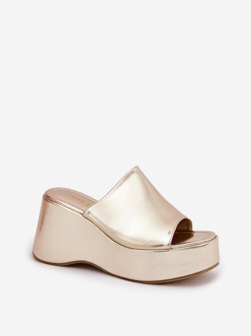Šlepetės Step in style  (geltona) - Šlepetės, basutės, Su platforma
