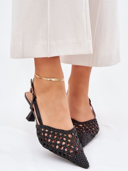 Aukštakulniai Step in style  (juoda) - Aukštakulniai, Bateliai, Su kulnu