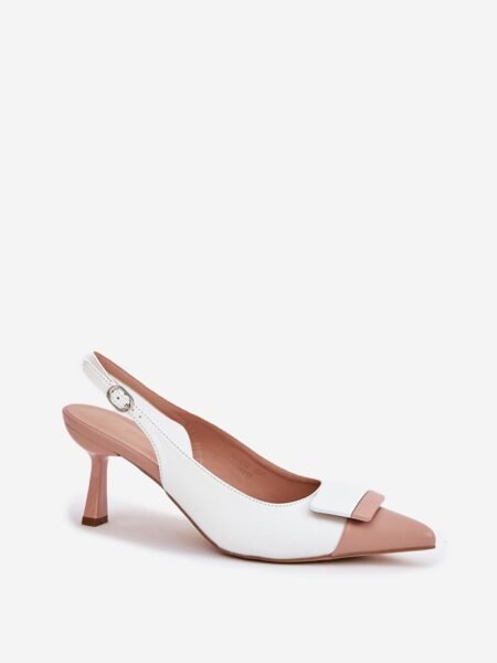 Aukštakulniai Step in style  (balta) - Aukštakulniai, Bateliai, Su kulnu