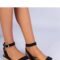 Sandalai PRIMO  (juoda) - Bateliai, Espadrilės, Šlepetės, basutės, Su platforma
