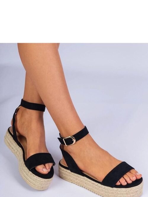 Sandalai PRIMO  (juoda) - Bateliai, Espadrilės, Šlepetės, basutės, Su platforma