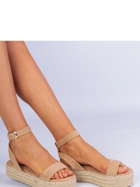 Sandalai PRIMO  (smėlio spalvos) - Bateliai, Espadrilės, Šlepetės, basutės, Su platforma