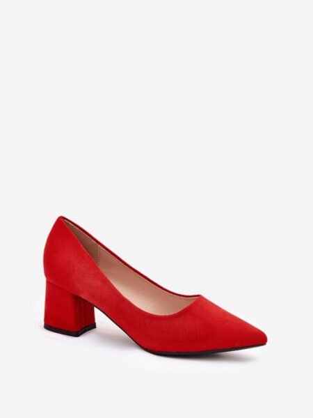 Batai su kulniuku Step in style  (raudona) - Bateliai, Su kulnu
