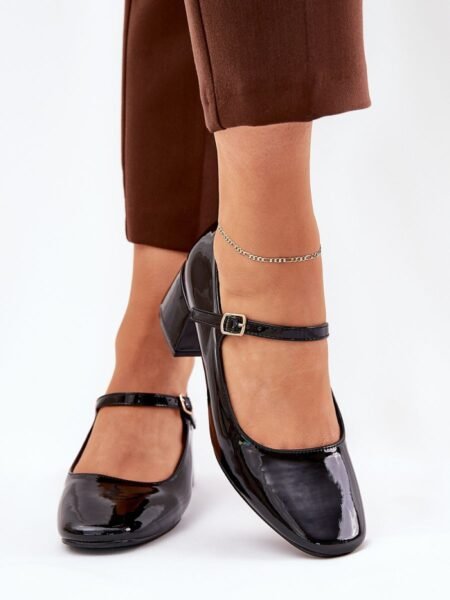 Batai su kulniuku Step in style  (juoda) - Bateliai, Su kulnu