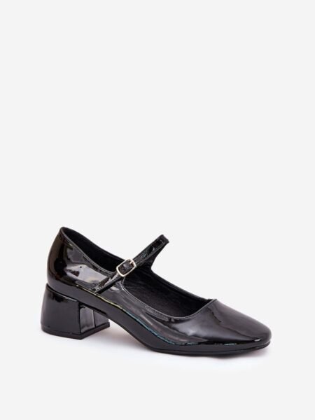 Batai su kulniuku Step in style  (juoda) - Bateliai, Su kulnu