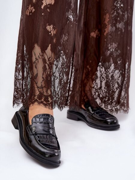 Bateliai su kulniuku Step in style  (juoda) - Bateliai, Su kulnu