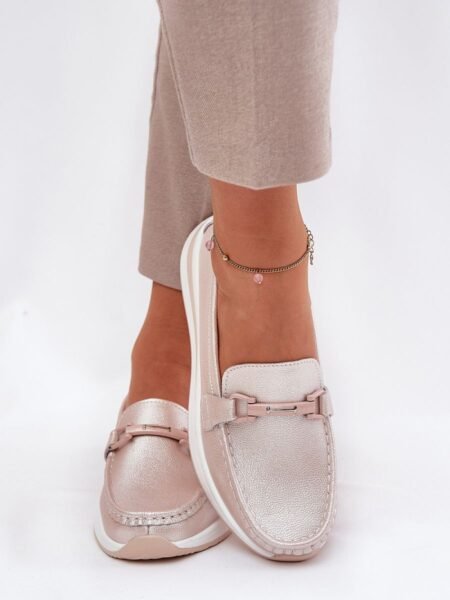 Mokasinai Step in style  (rožinė) - Bateliai, Mokasinai