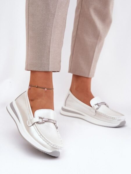 Mokasinai Step in style  (pilka) - Bateliai, Mokasinai
