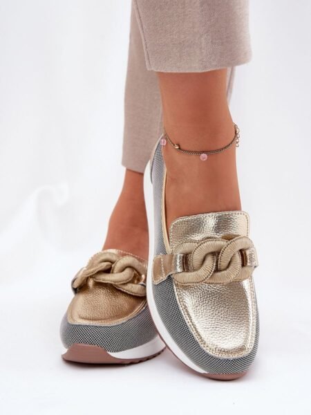Mokasinai Step in style  (geltona) - Bateliai, Mokasinai