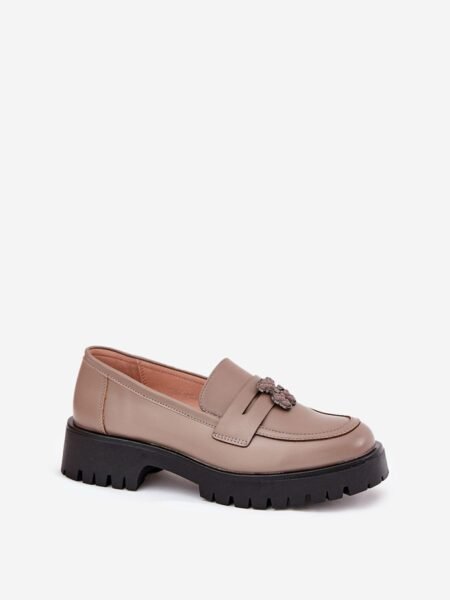 Bateliai su kulniuku Step in style  (smėlio spalvos) - Bateliai, Su kulnu