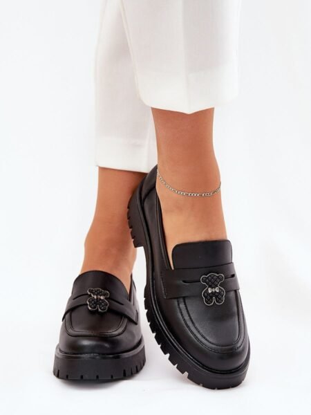 Bateliai su kulniuku Step in style  (juoda) - Bateliai, Su kulnu