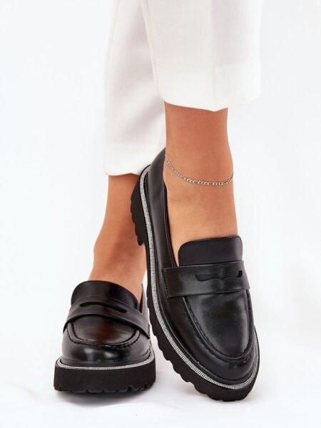 Bateliai su kulniuku Step in style  (juoda) - Bateliai, Su kulnu