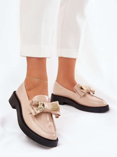 Bateliai su kulniuku Step in style  (smėlio spalvos) - Bateliai, Su kulnu