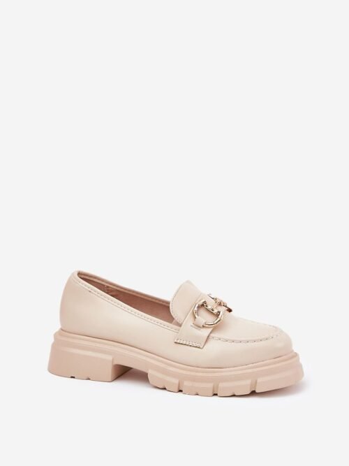 Bateliai su kulniuku Step in style  (smėlio spalvos) - Bateliai, Su kulnu
