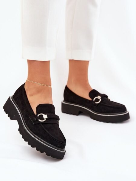 Bateliai su kulniuku Step in style  (juoda) - Bateliai, Su kulnu