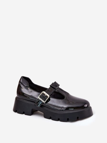 Bateliai Step in style  (juoda) - Bateliai, Su kulnu